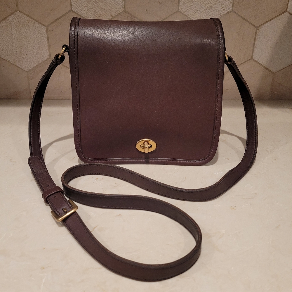 COACH COMPANION FLAP BAG - #9076